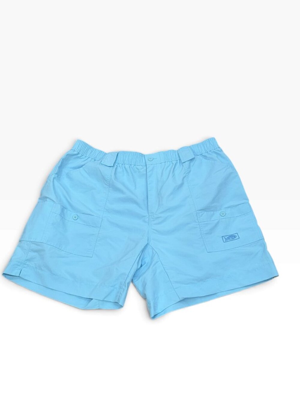 AFTCO Original Fishing Short Long 8" Splish Splash Size 42 NWT Summer Boat Beach